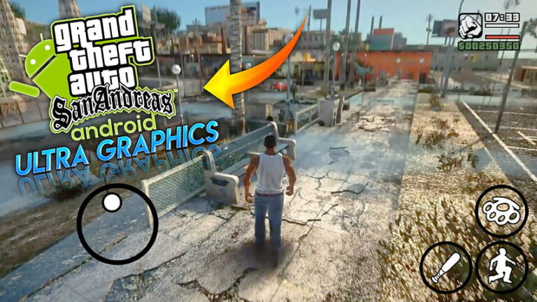 GTA San Andreas 4k graphics mod android download