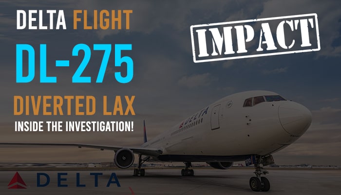 delta flight dl275 diverted lax