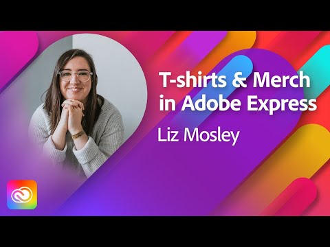 custom print tees with Adobe Express